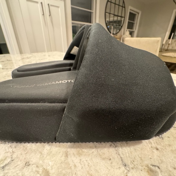 Adidas Y-3 Yohji Yamamoto Comfylette Puff Slide Black Women's Size 5 - Picture 7 of 10